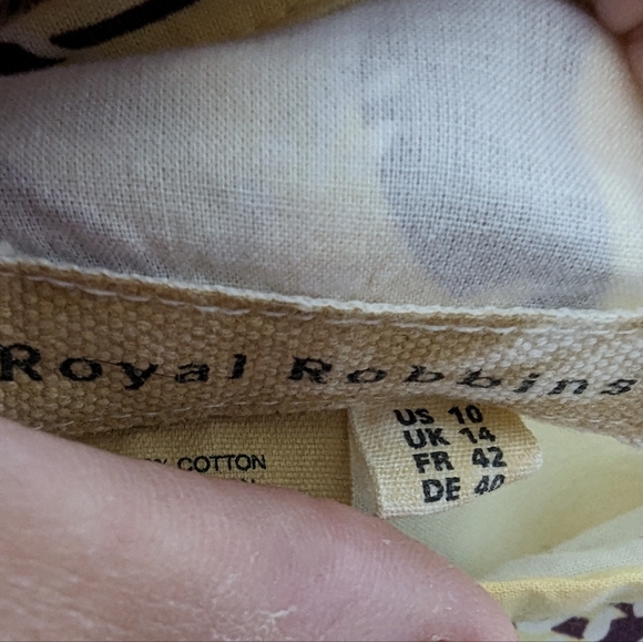 EUC Royal Robbins Fits Size 12 Women's Lined Skirt - Picture 3 of 5